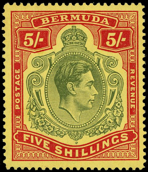 Bermuda SG 118bd mint