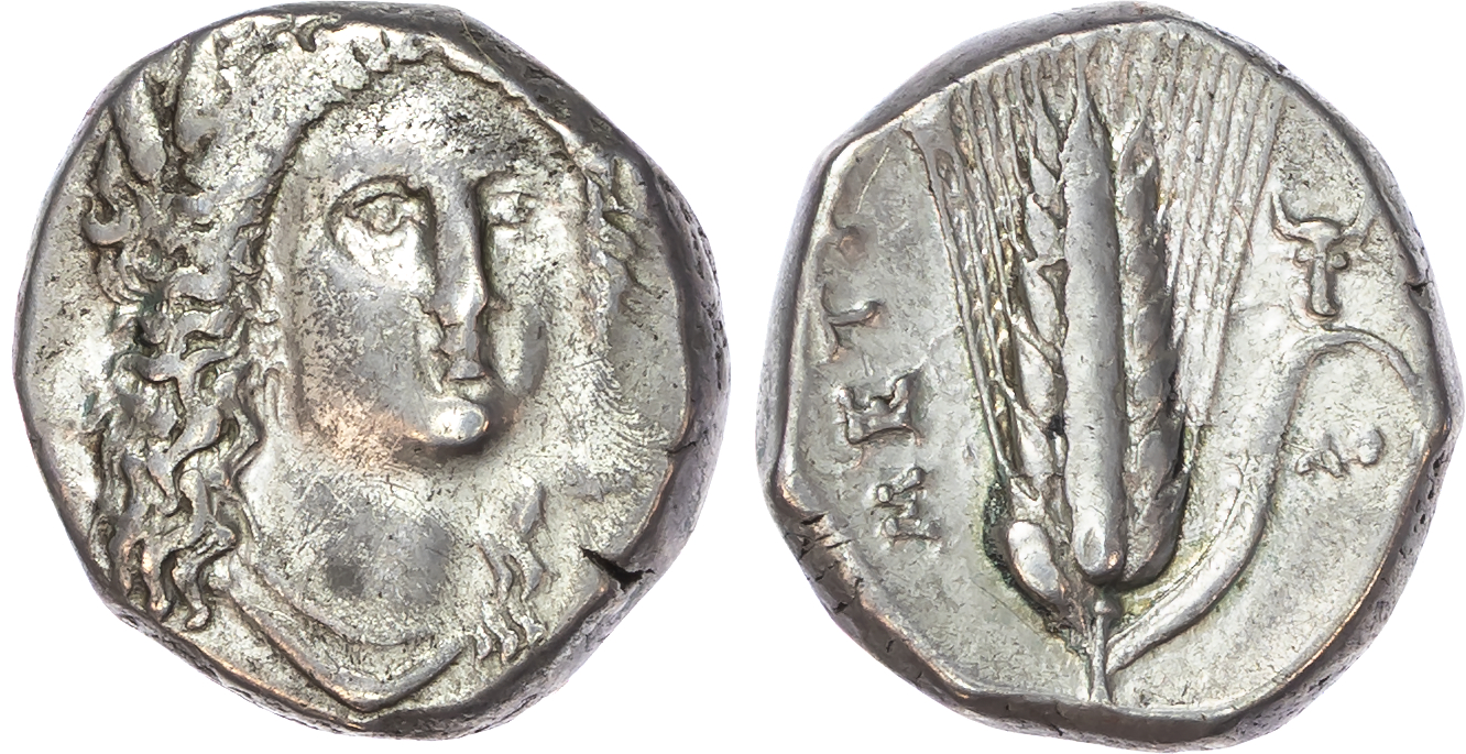 Lucania, Metapontum (c. 330-290 BC) AR Nomos, 7.94g.