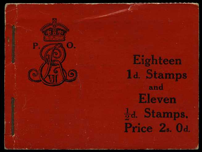 1911 (August) 2/0d booklet, some...
