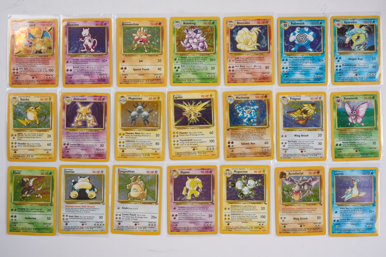 Base Set // Jungle // Fossil // Black Star Promos Collection - Inc. x22 Holos