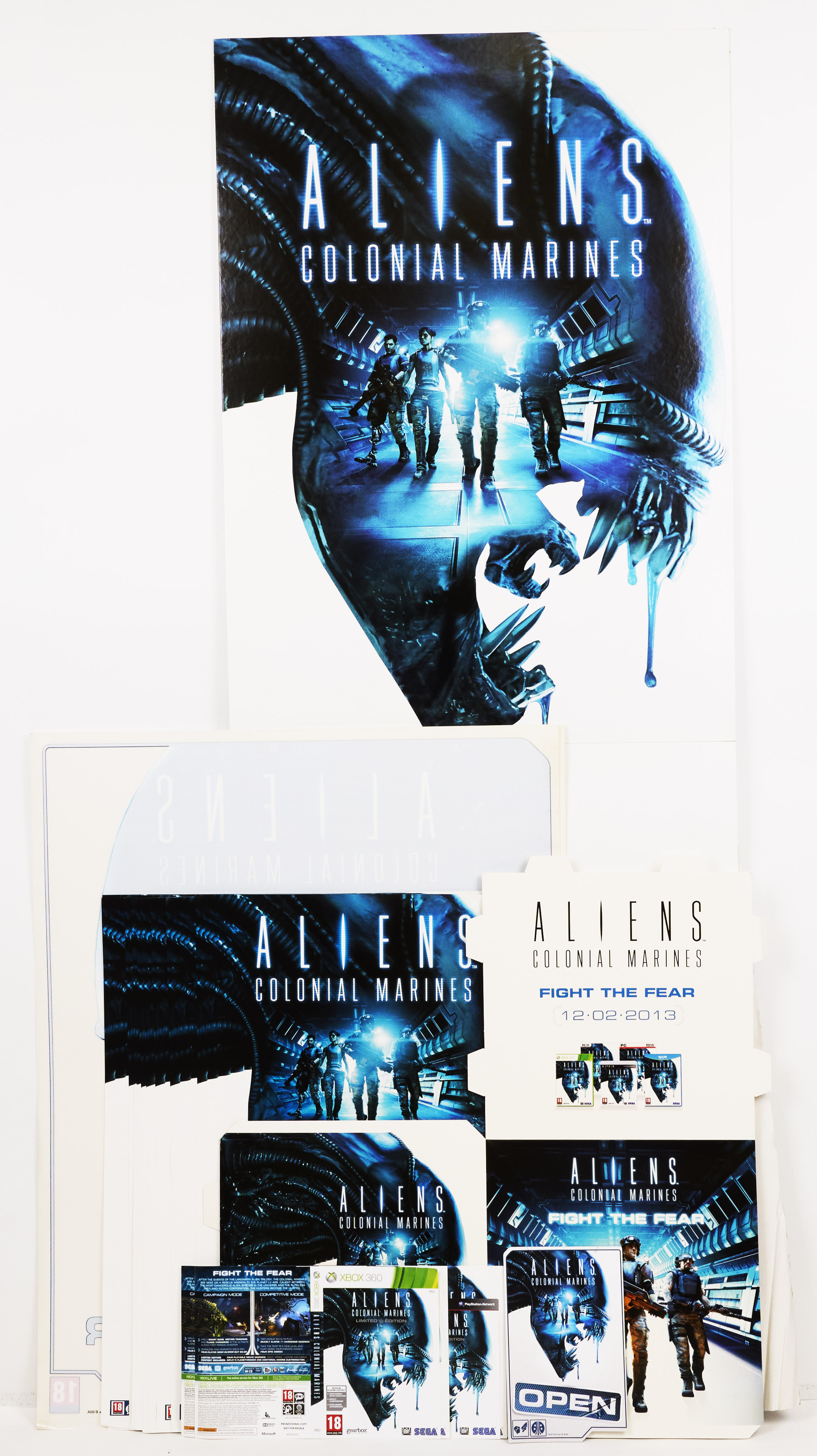 Aliens Colonial Marines Standee/Point of Sale Material 