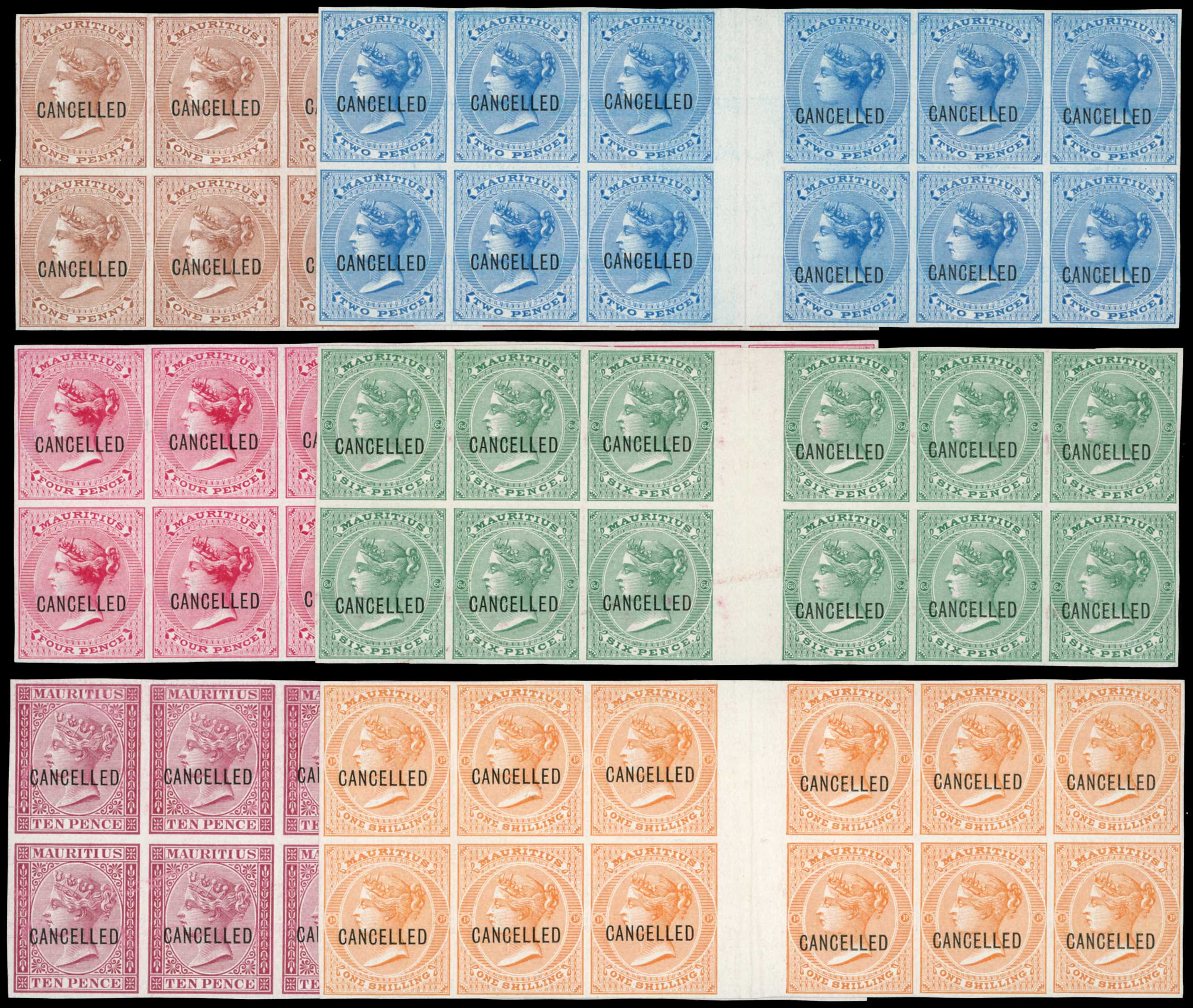 1872(c) 1d bistre, 2d bright blue, 4d rose,...
