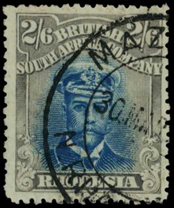 1917-20 2/6d Head Die IIIA, perf 14....