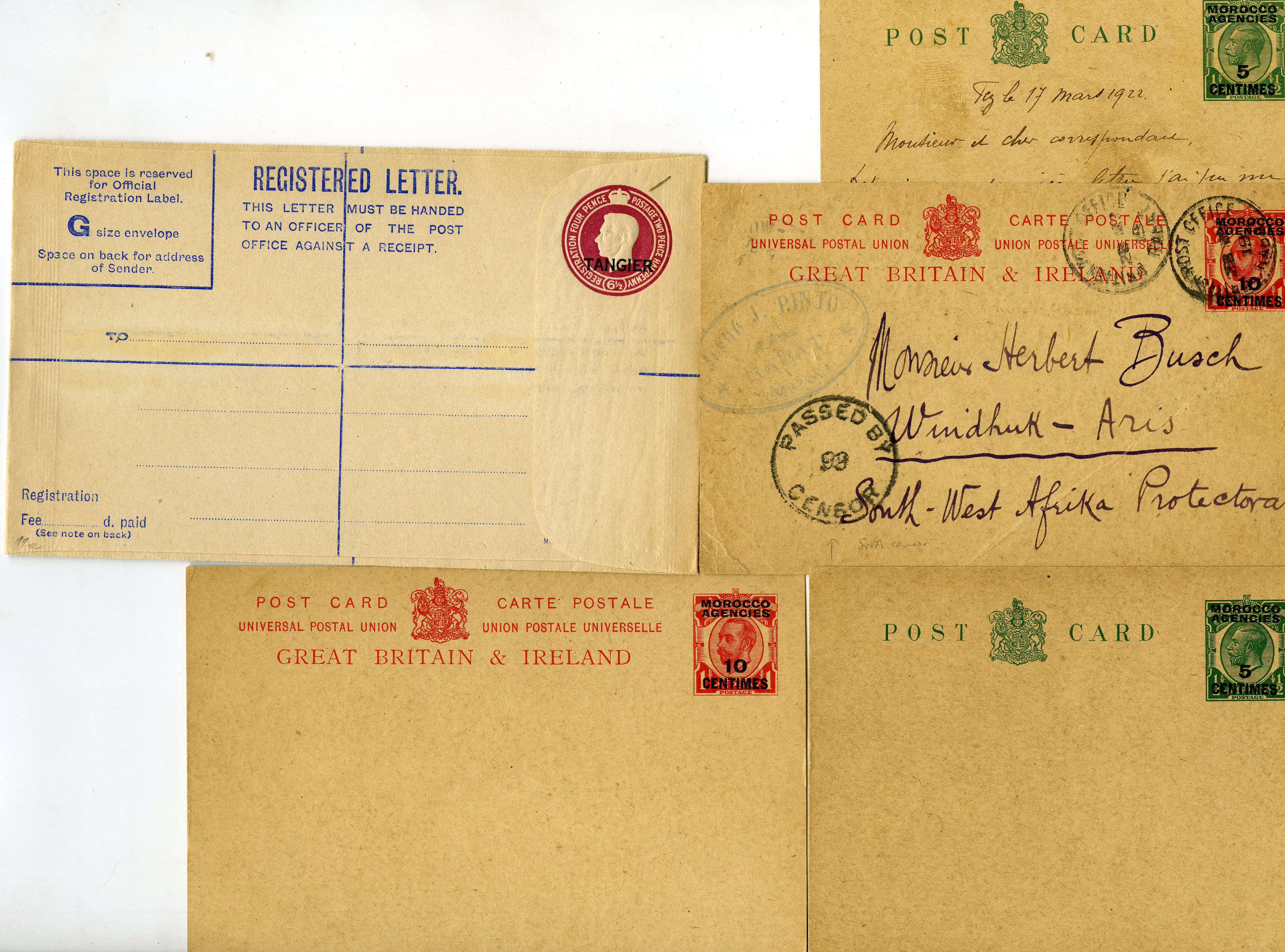 Morocco Agencies: QV-QEII postal...