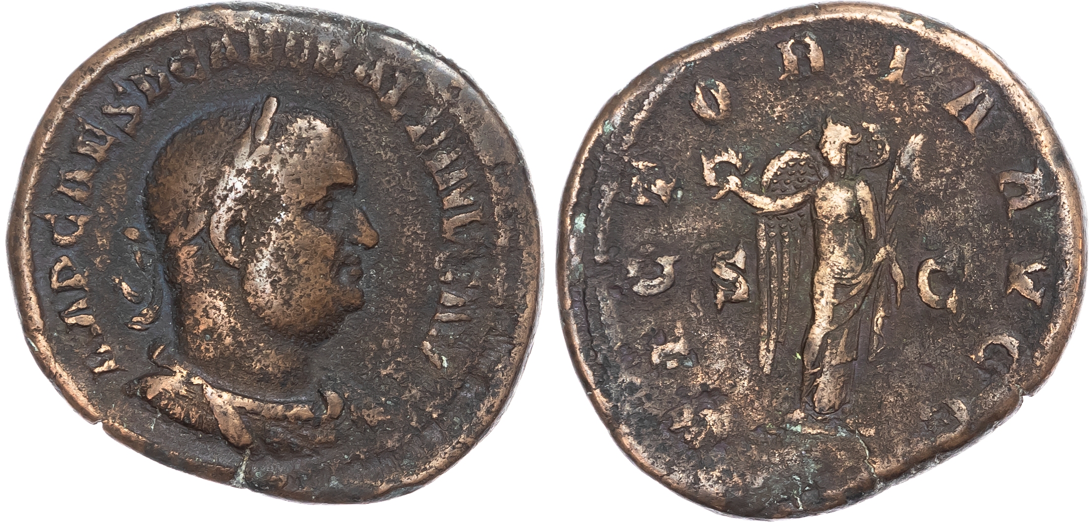 Balbinus (AD 238) AE Sestertius, Rome, 23.45g. 