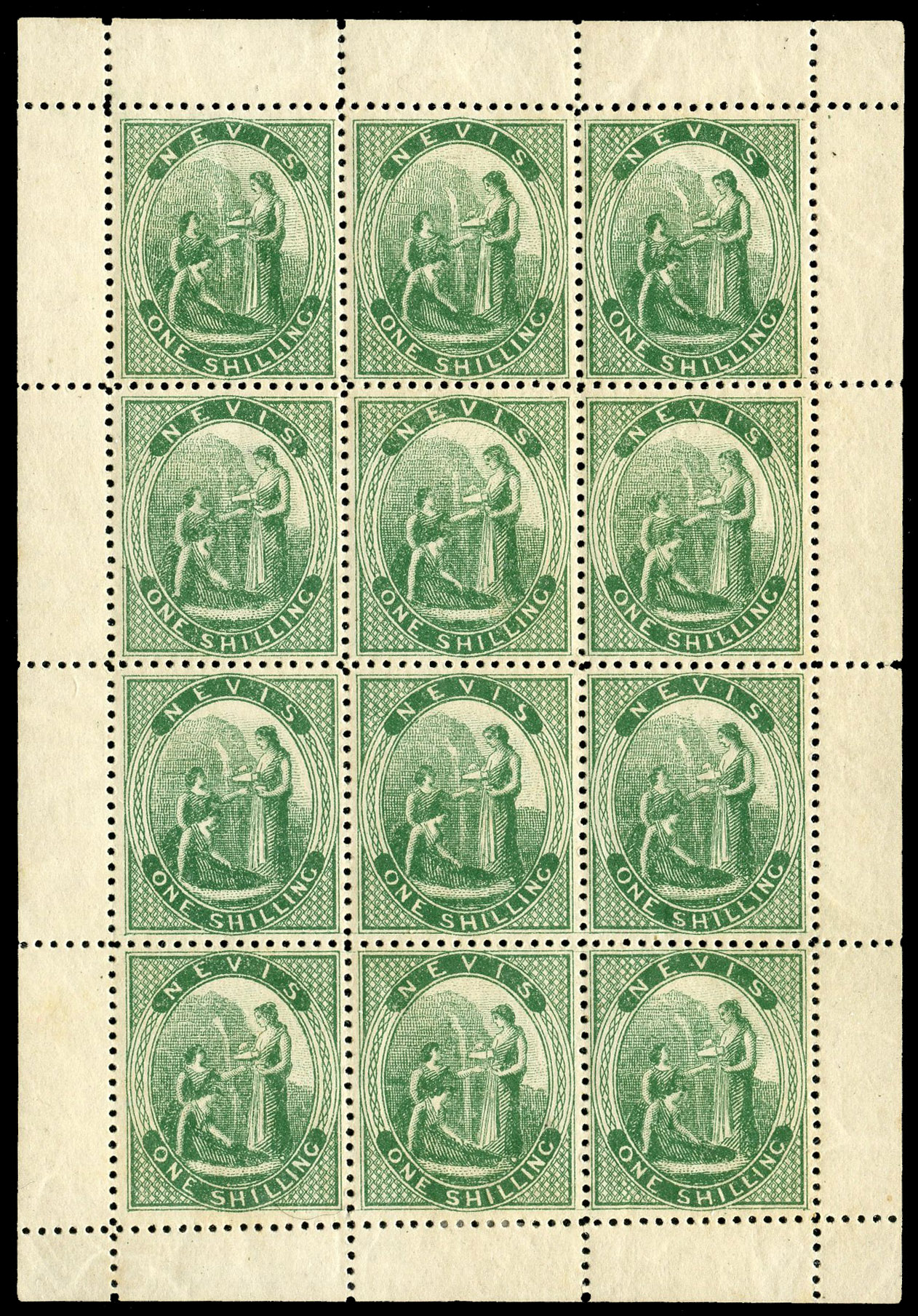 Nevis SG 21 sheet mint