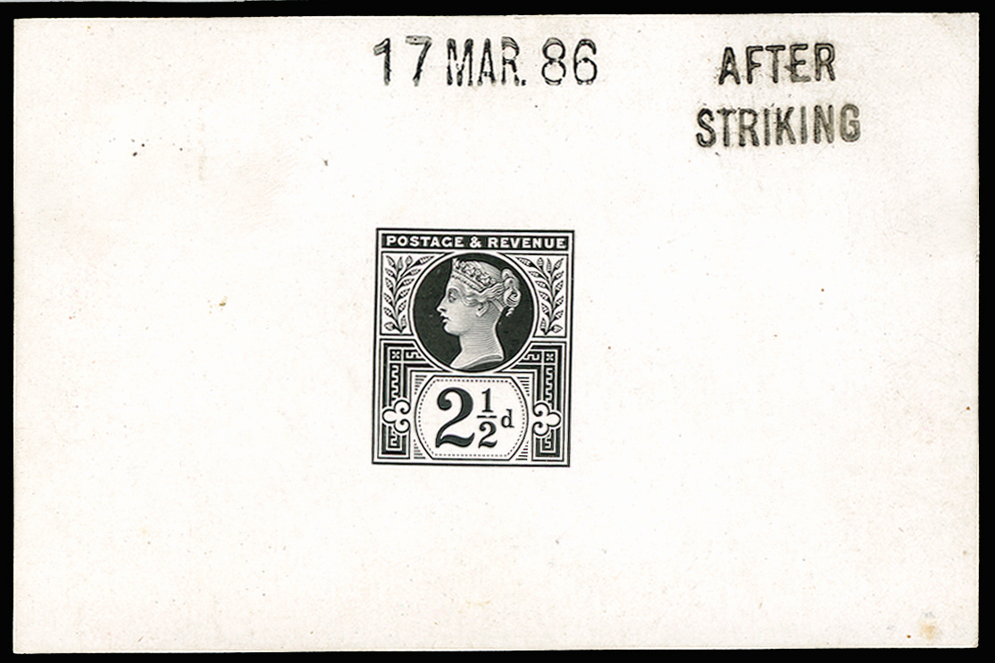 GB 1886 (PROOF) SG201var