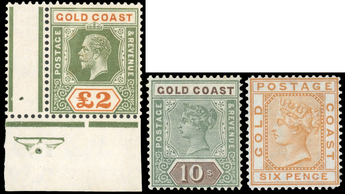 Gambia 1875-1928 collection mint