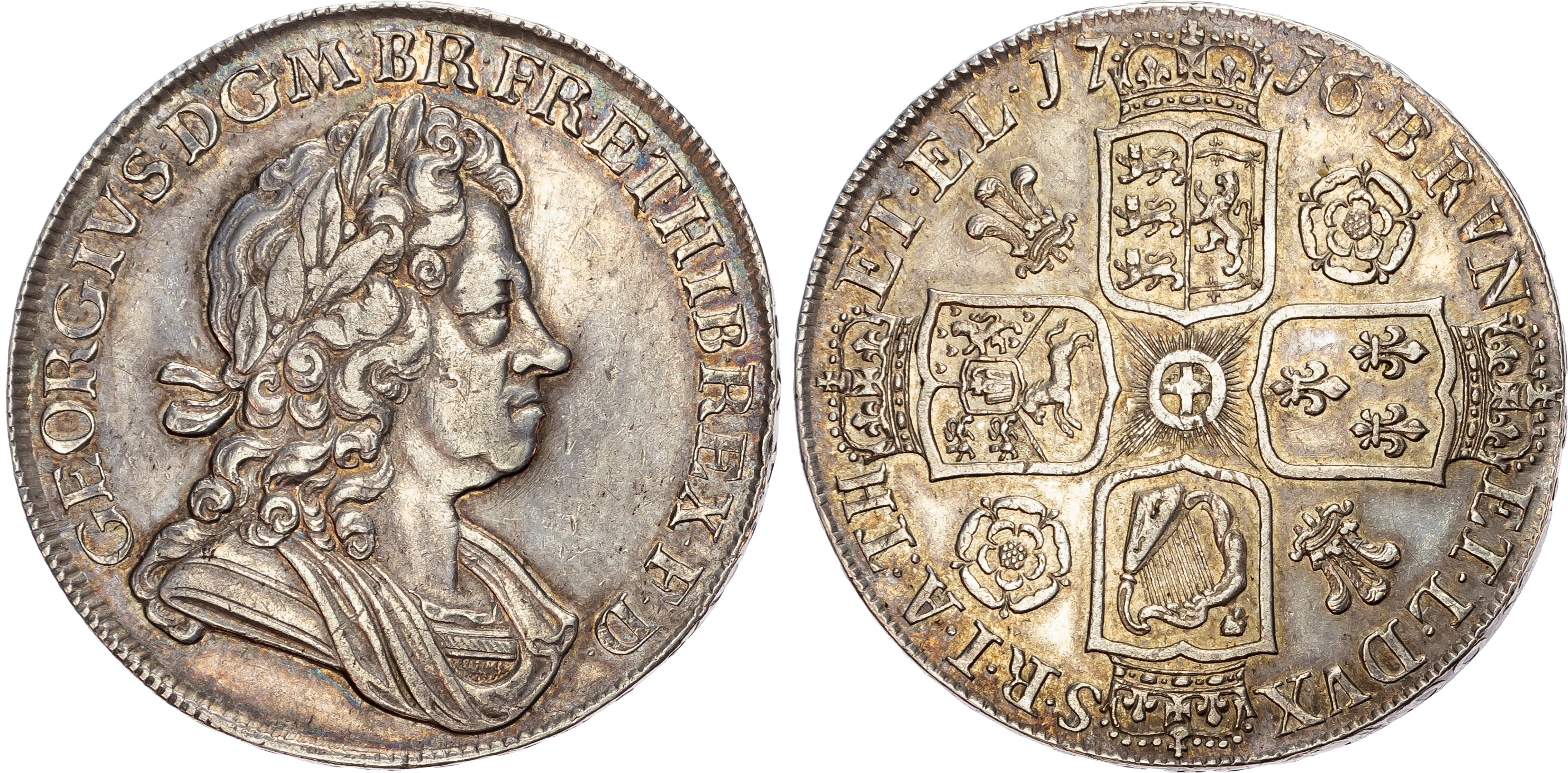 George I (1714-27), Crown, 1716