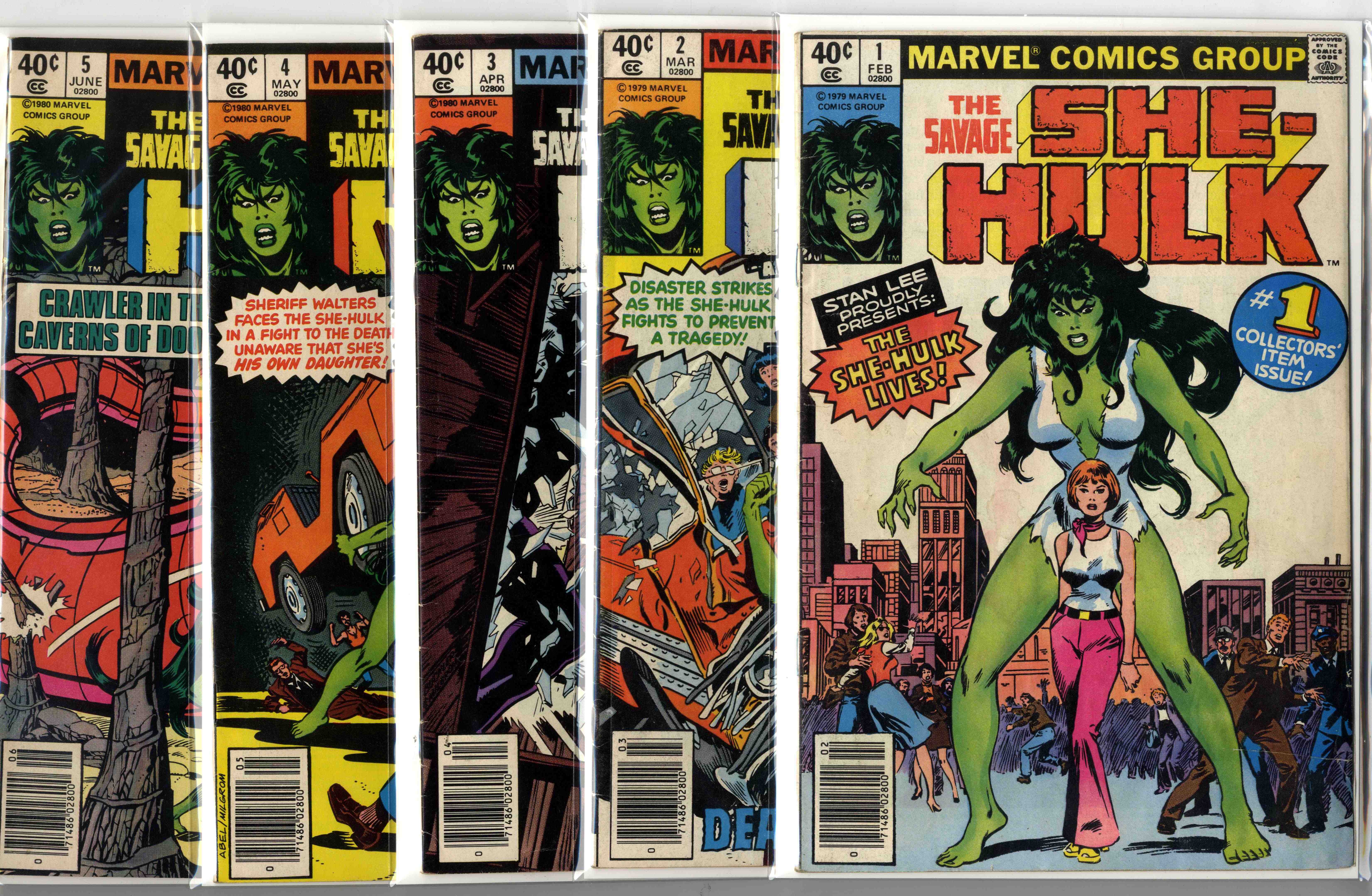 The Savage She-Hulk (Marvel Comics, 1979-82) Bundle of 25 Issues