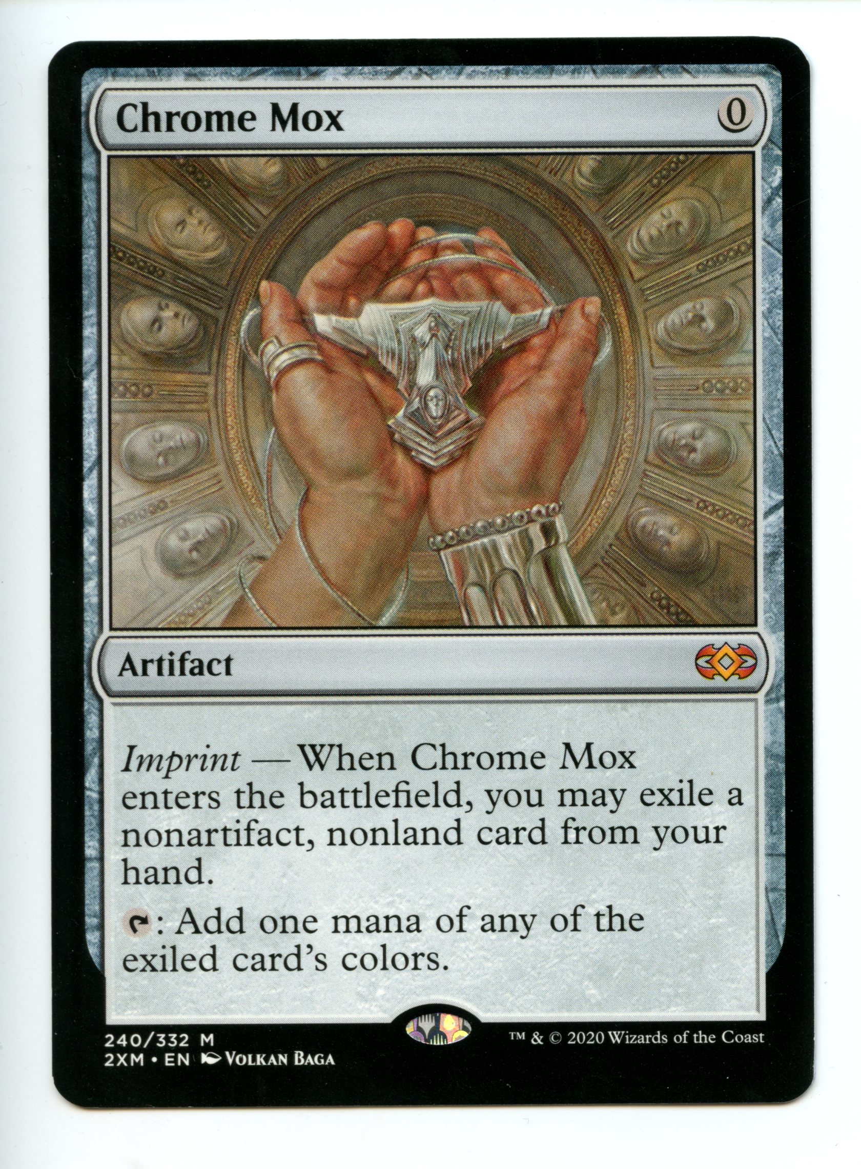 Magic the Gathering - Chrome Mox  - Double Masters - Lightly Played