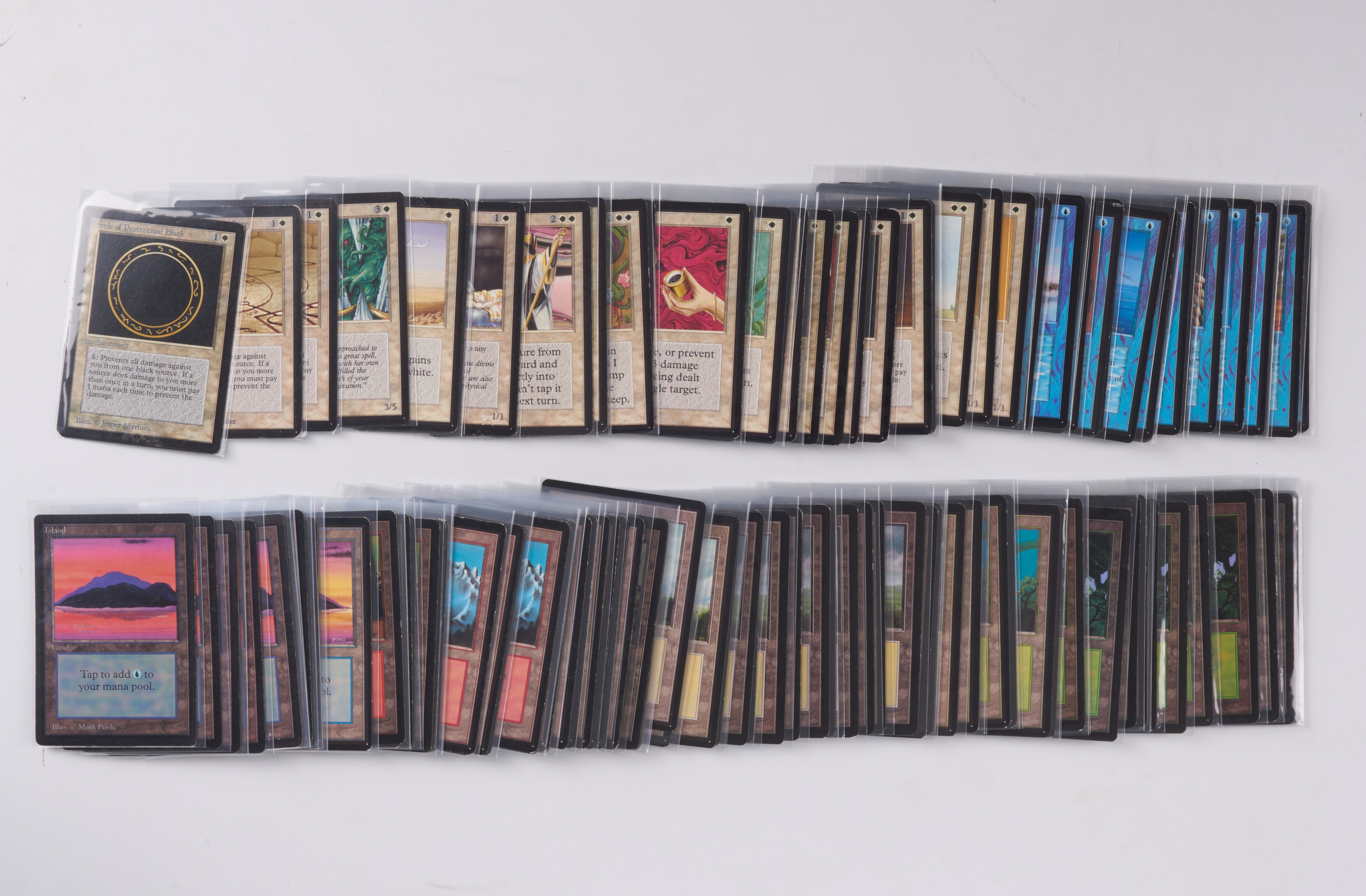 Beta - Partially Completed Set (x226 cards)