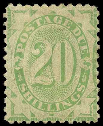Postage Dues. 1903 20/- dull green with...