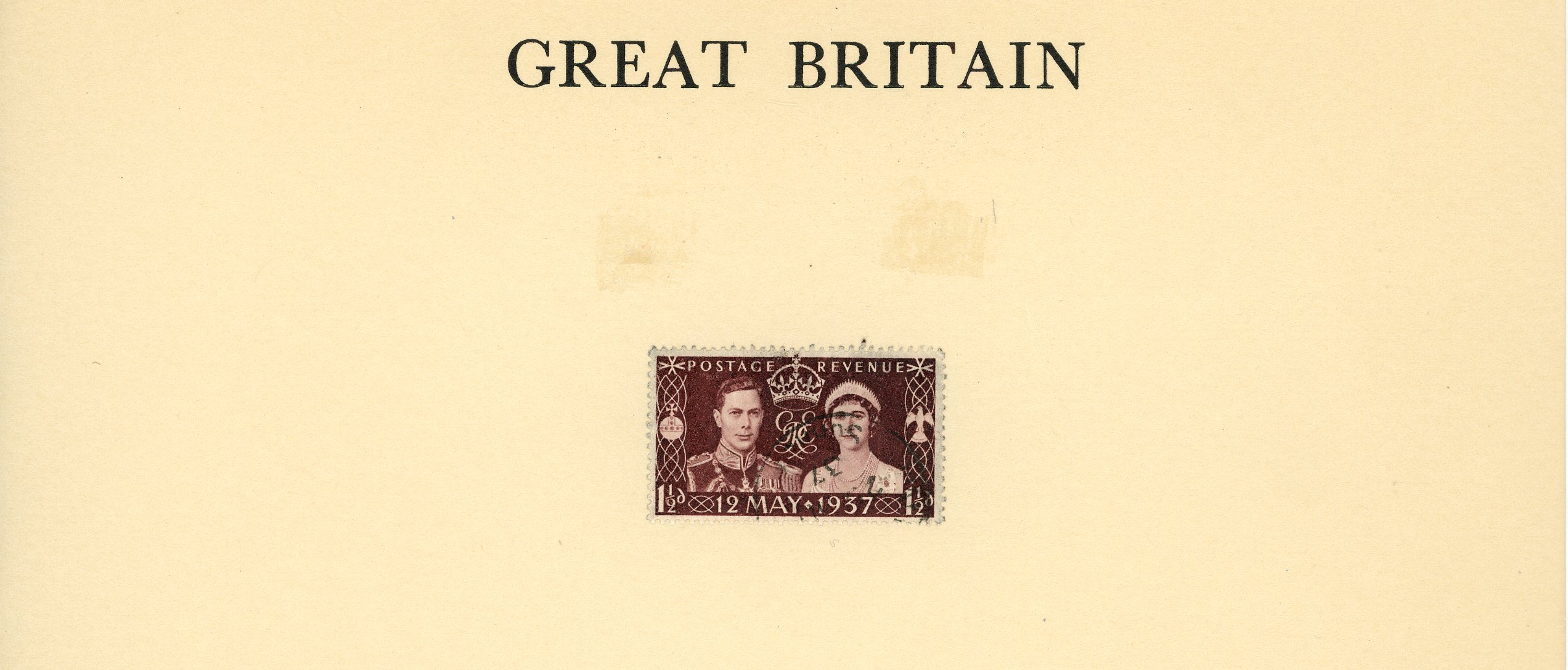 1937 Coronation Omnibus used collection neatly presented on printed album leaves, condition good to fine. (202) SG...