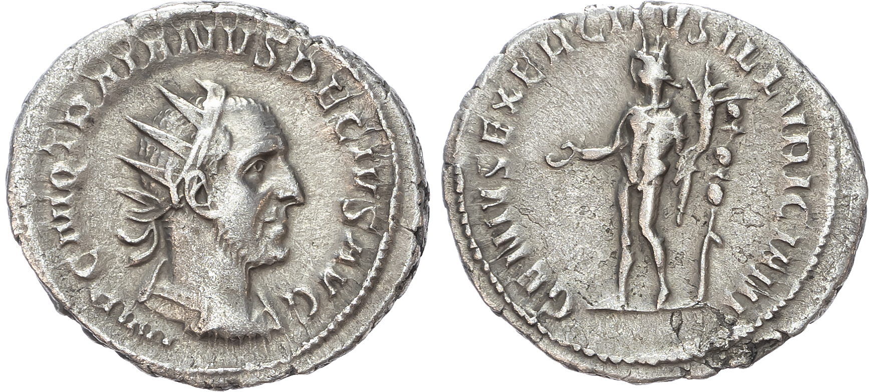 Trajan Decius (AD 259-261) AR Antoninianus, Rome, 3.70g. 