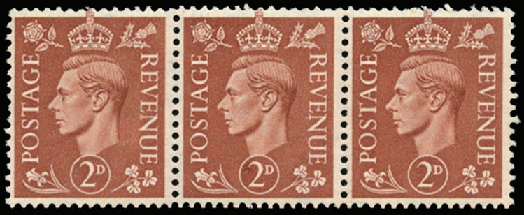 1951 2d Pale red-brown (Wmk. Sideways). Very fine...