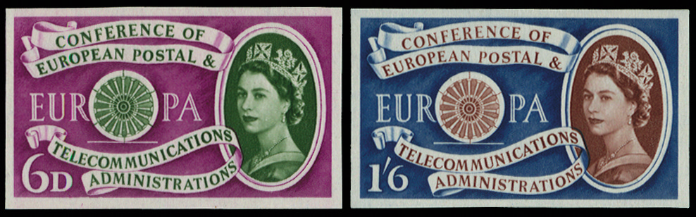 GB 1960 (Mint) SG621/2var