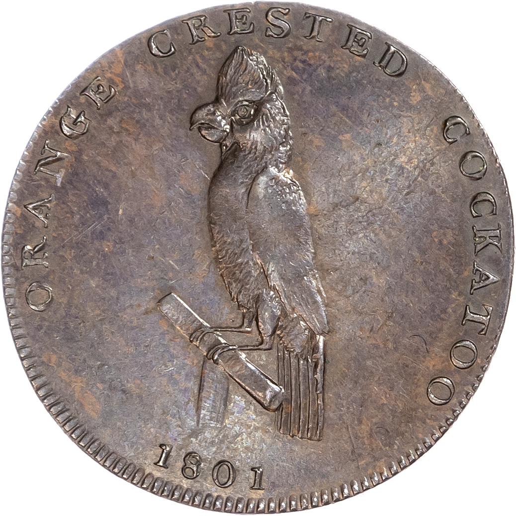 London - Strand, Gilbert Pidcock Halfpenny 1801