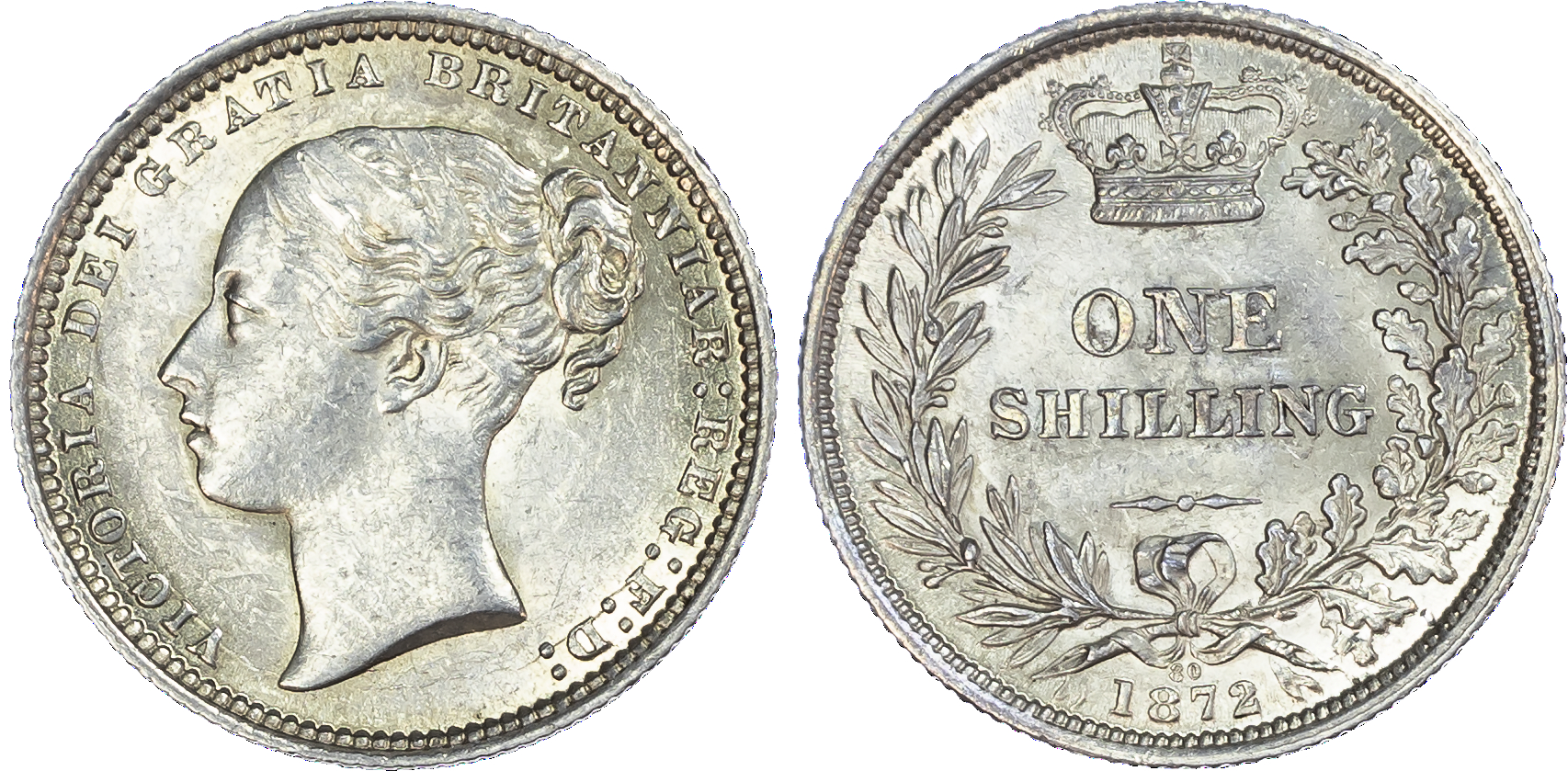 Victoria (1837-1901), Shilling, 1872
