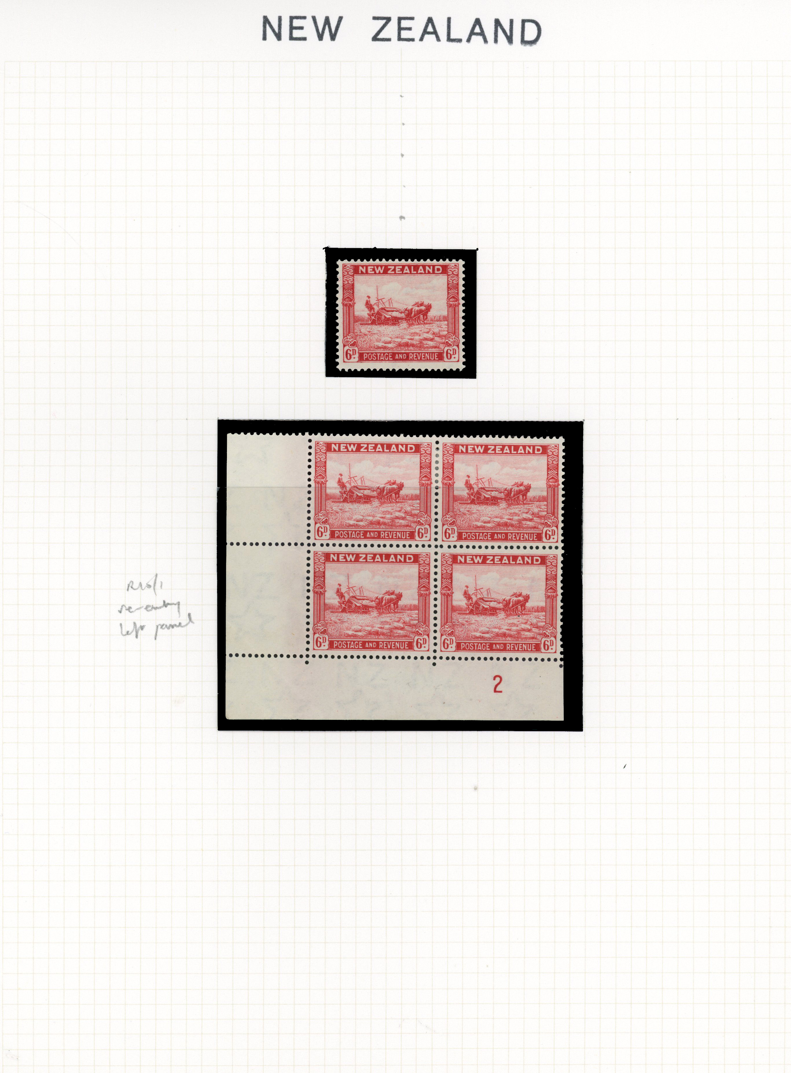NZ SG 585-c collection mint