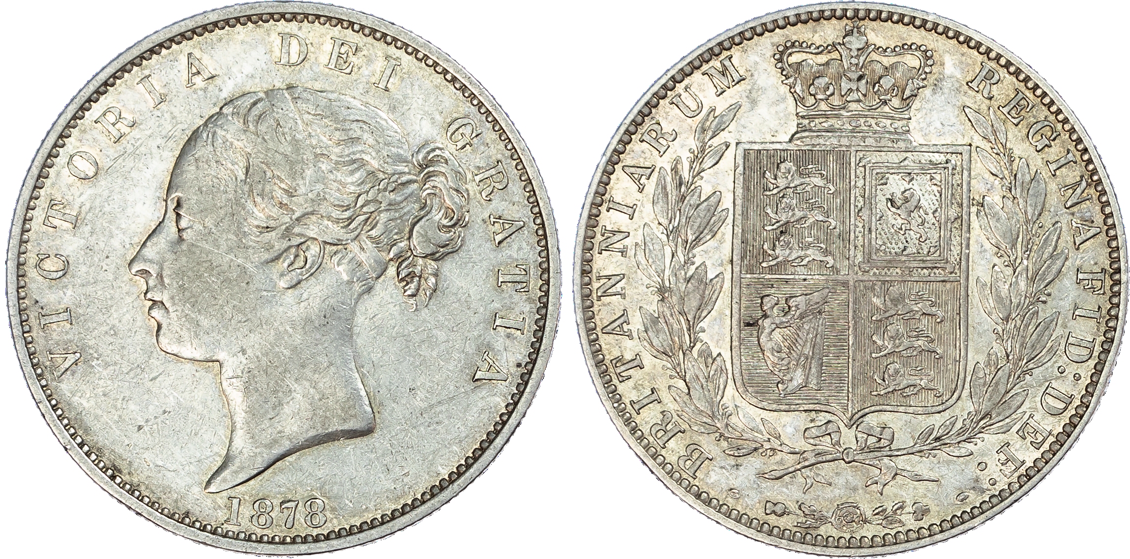Victoria (1837-1901), Halfcrown, 1878
