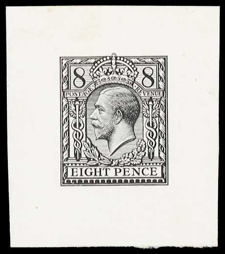 1912 8d Eve's Pillar Design die proof...