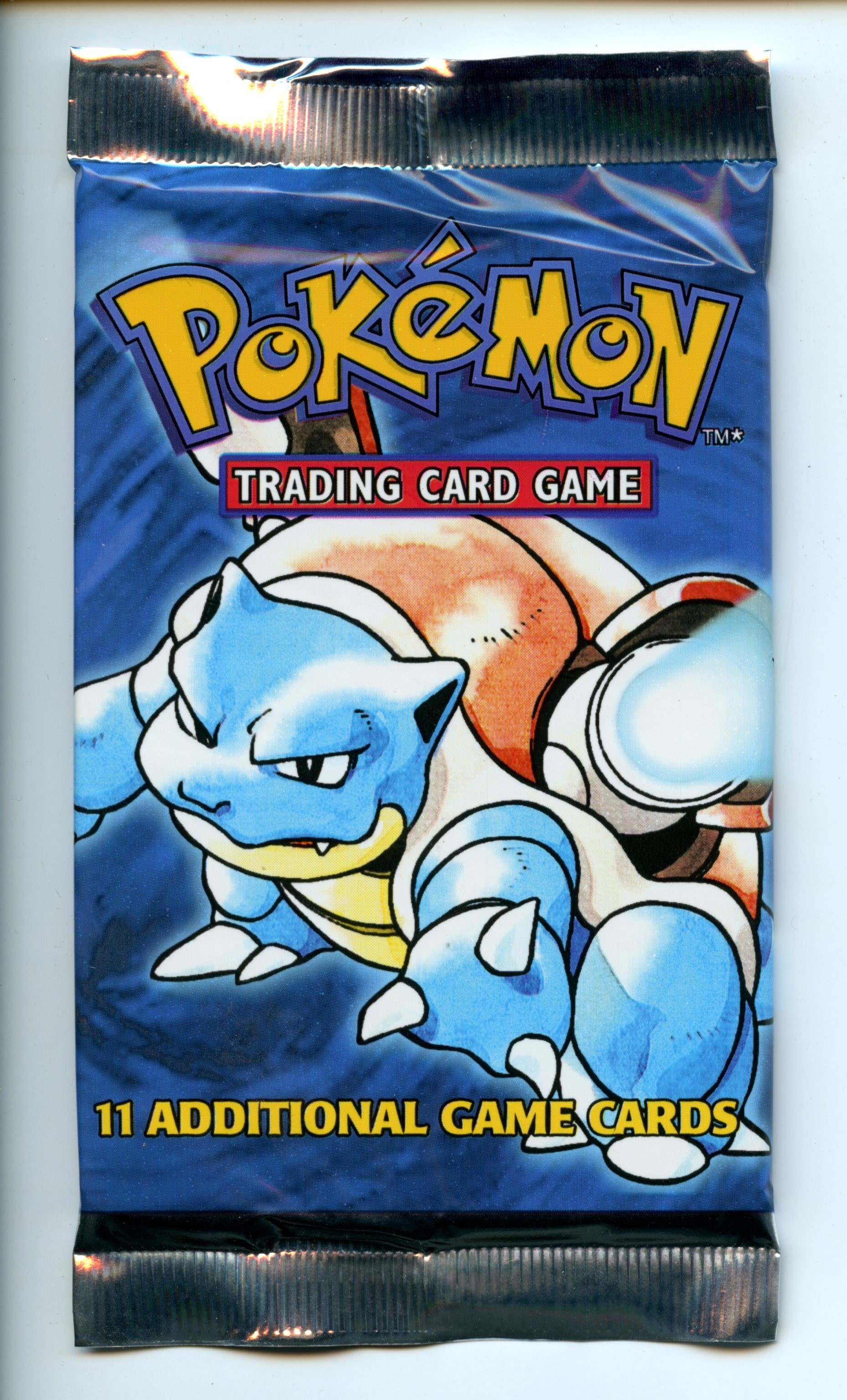 Pokemon TCG - Sealed Blastoise Artwork Base Set Booster Pack Sealed - Base Set - Sealed