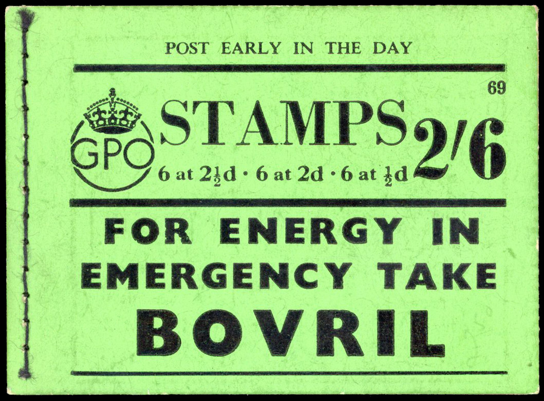 1940 2s6d Booklet (Edition 69). A fine and fresh example. Scarce so fine. SGBD15.