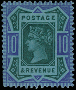 GB 1892 (ESSAY) SG210var