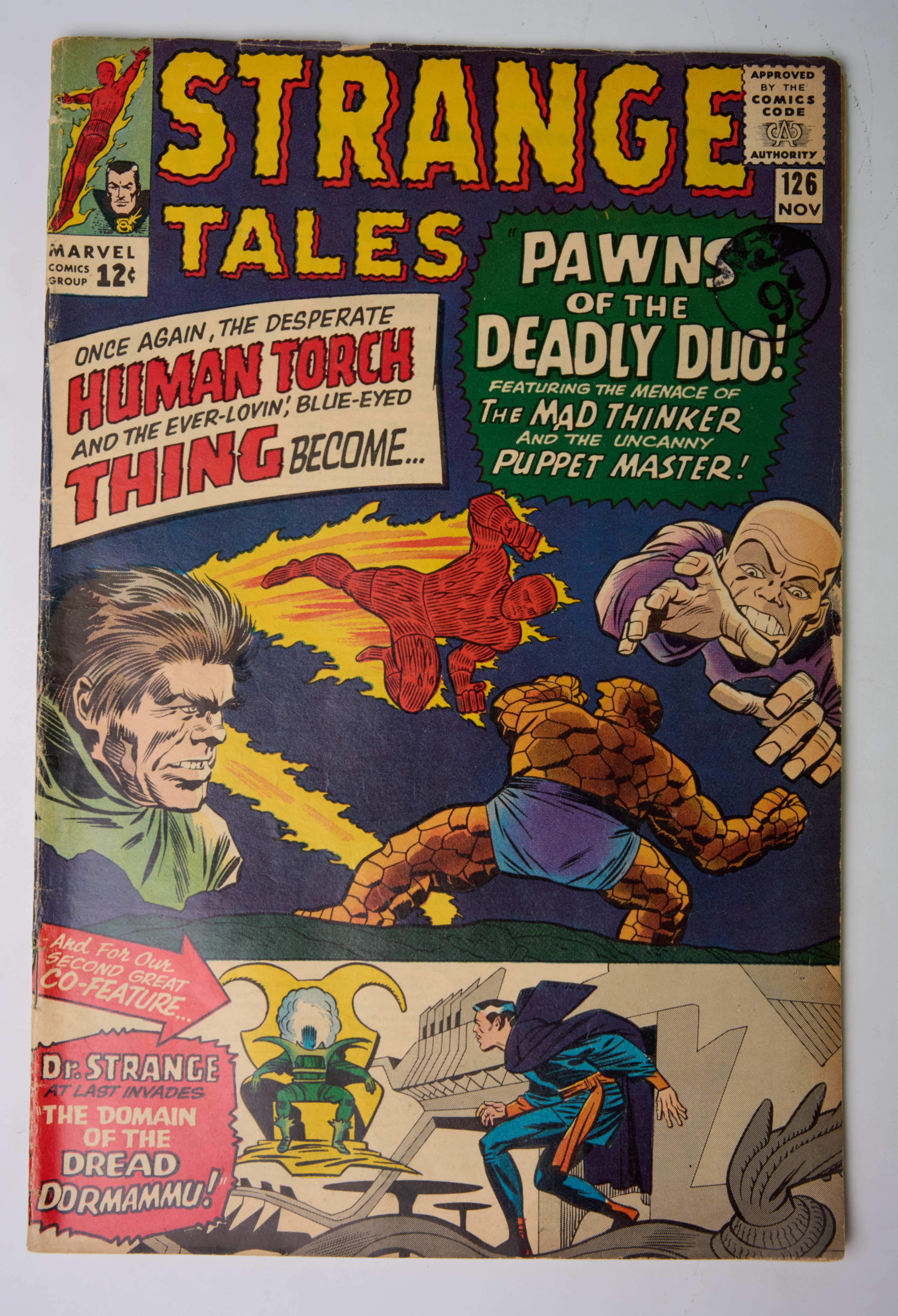 Strange Tales #126 1st Appearance of Clea and Dormammu (Marvel Comics, 1964)