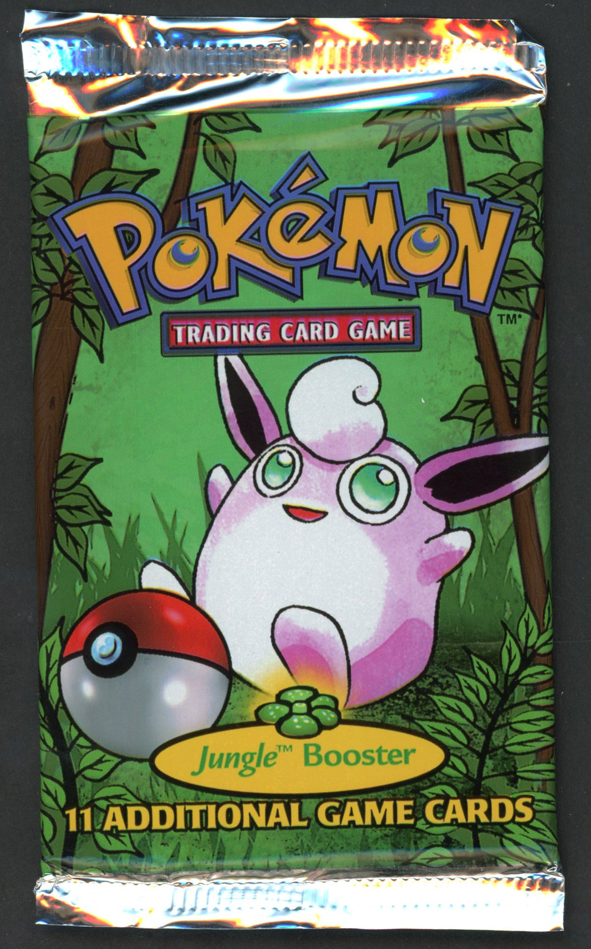 Jungle Sealed Unlimited Booster Pack - Wigglytuff Artwork 