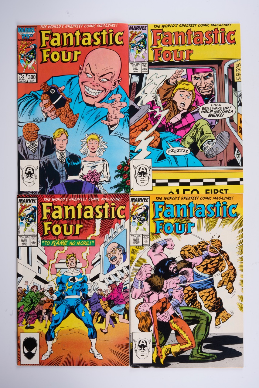 Fantastic Four Volume 1 Incomplete #300-#370 (Marvel Comics, 1985-92) Bundle of 68