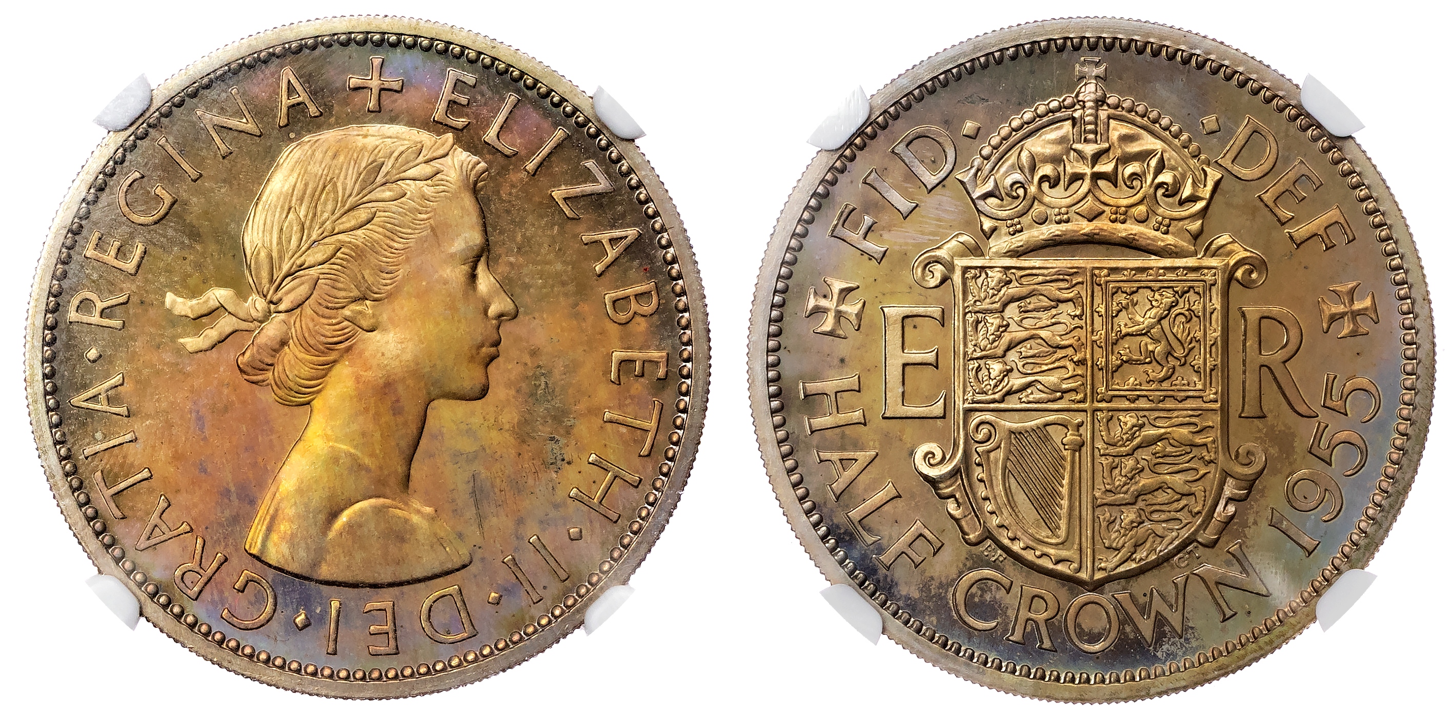 Elizabeth II (1952-2022), VIP Proof Set, 1955 [8].