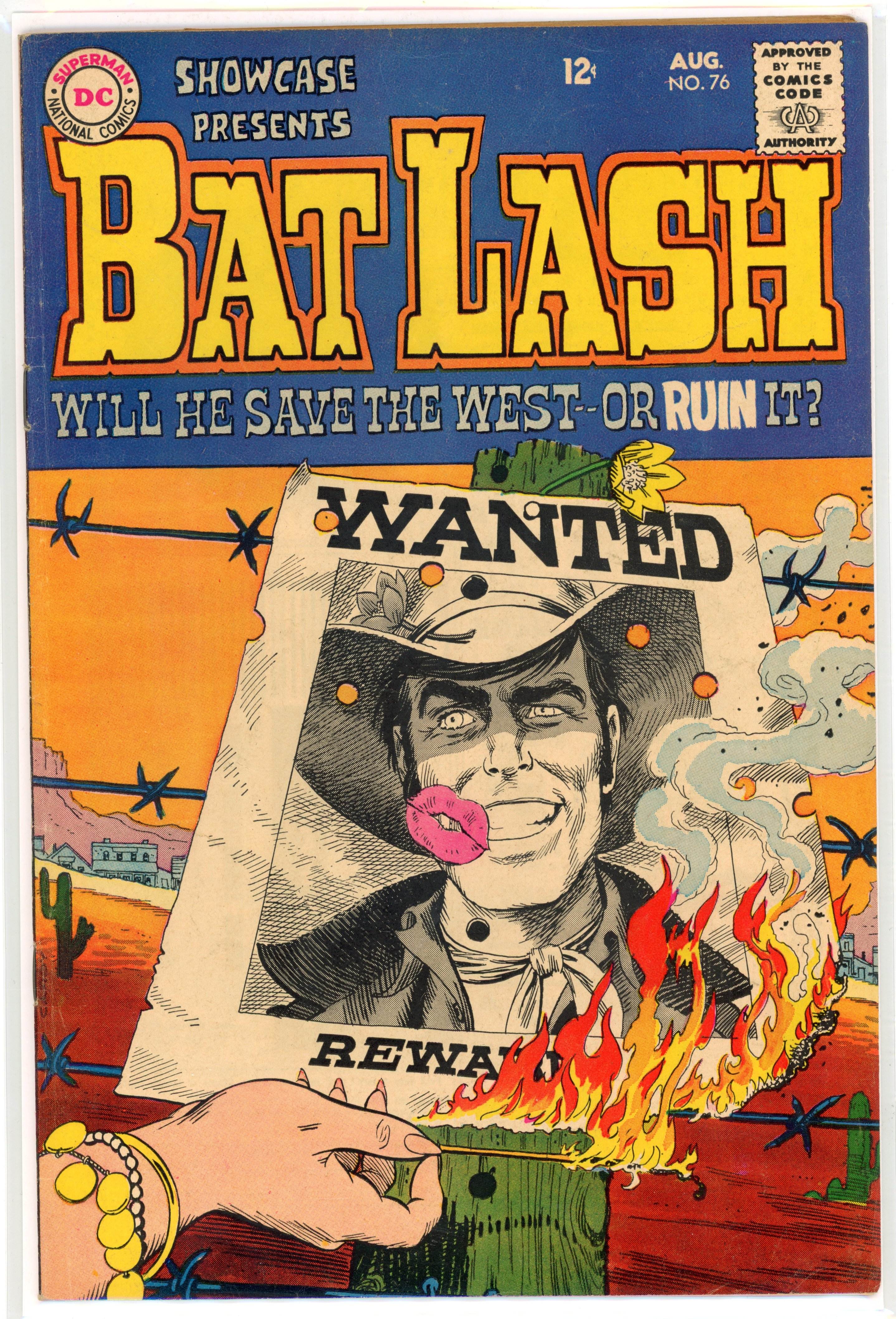 Showcase #76 (DC Comics, 1968) First appearance of Bat Lash