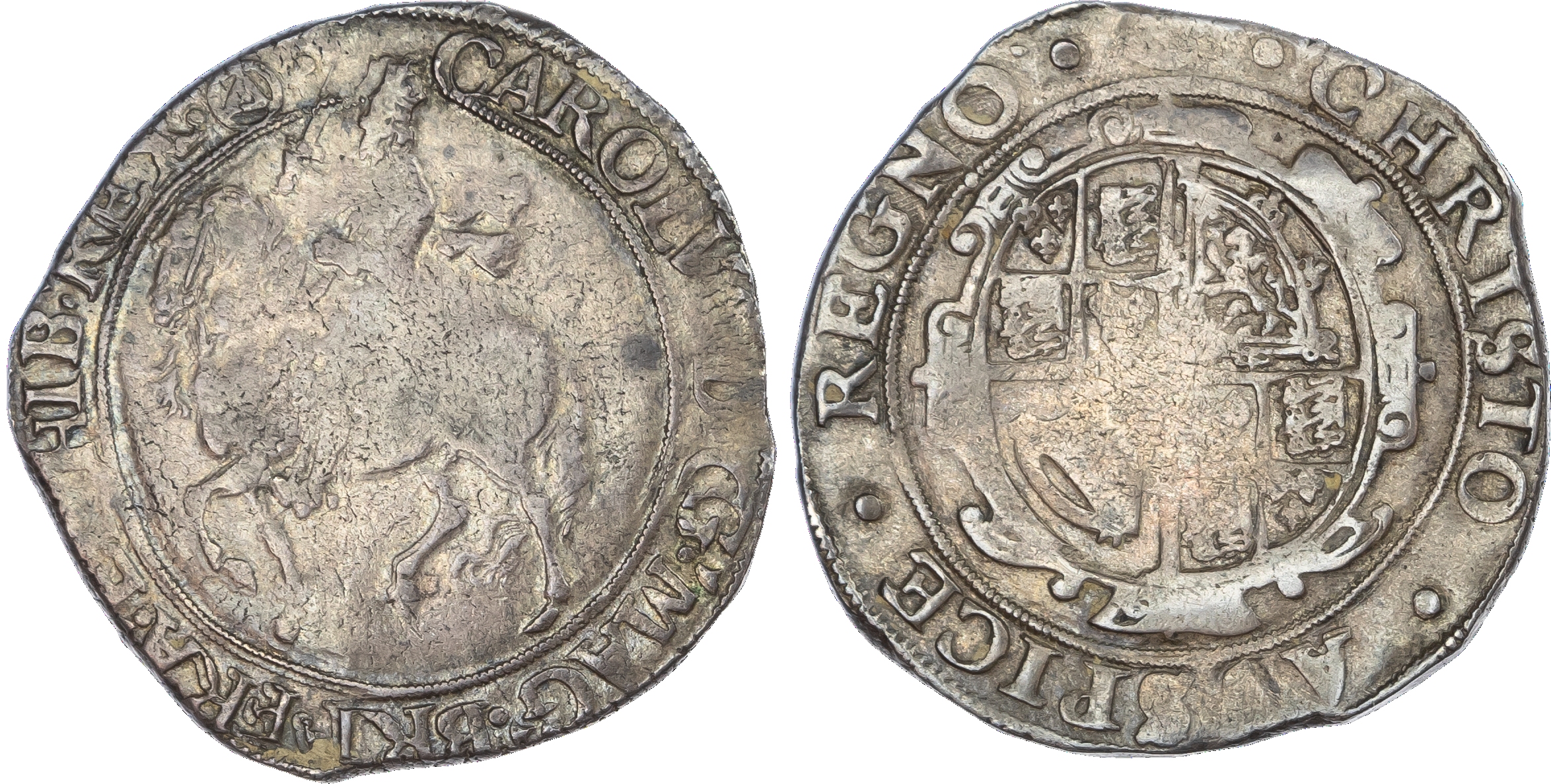 Charles I (1625 ‑1649), AR Halfcrown, 14.82gm., Tower Mint,