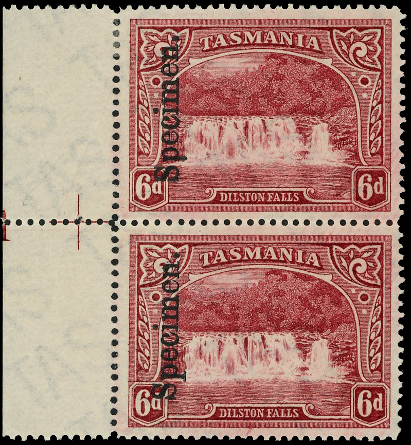 Tasmania SG 236 Specimen pair