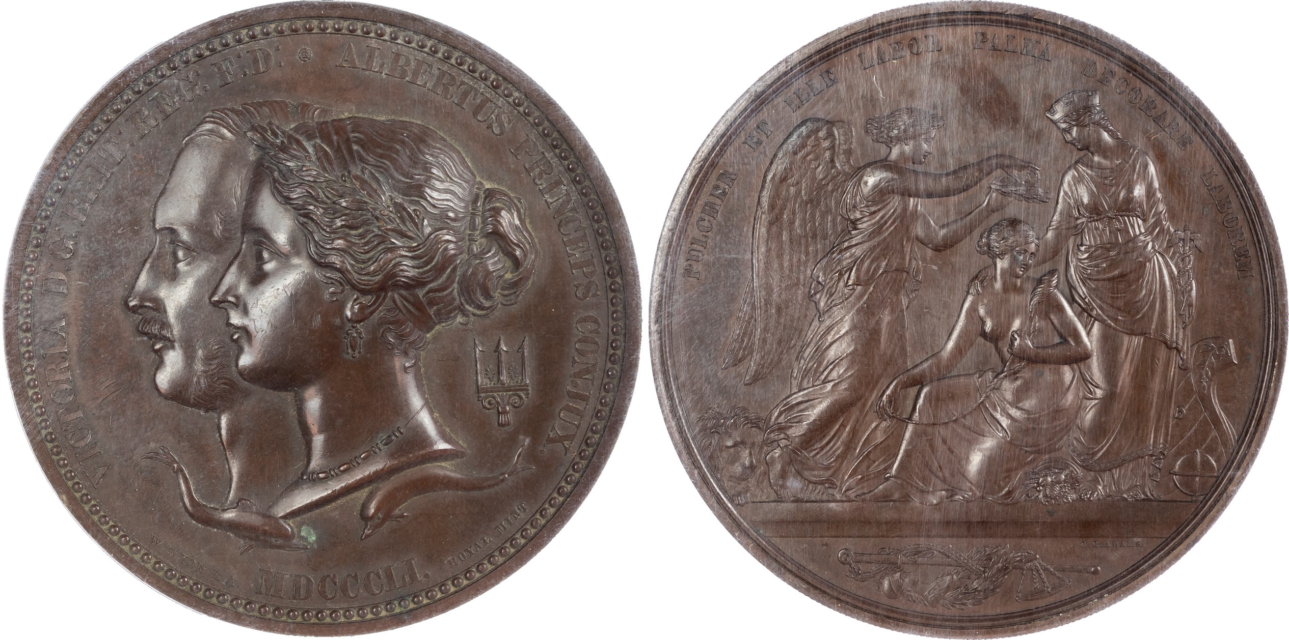 Victoria 1837-1901, The Great Exhibition Medal, 1851, Bronze Juror’s Medal