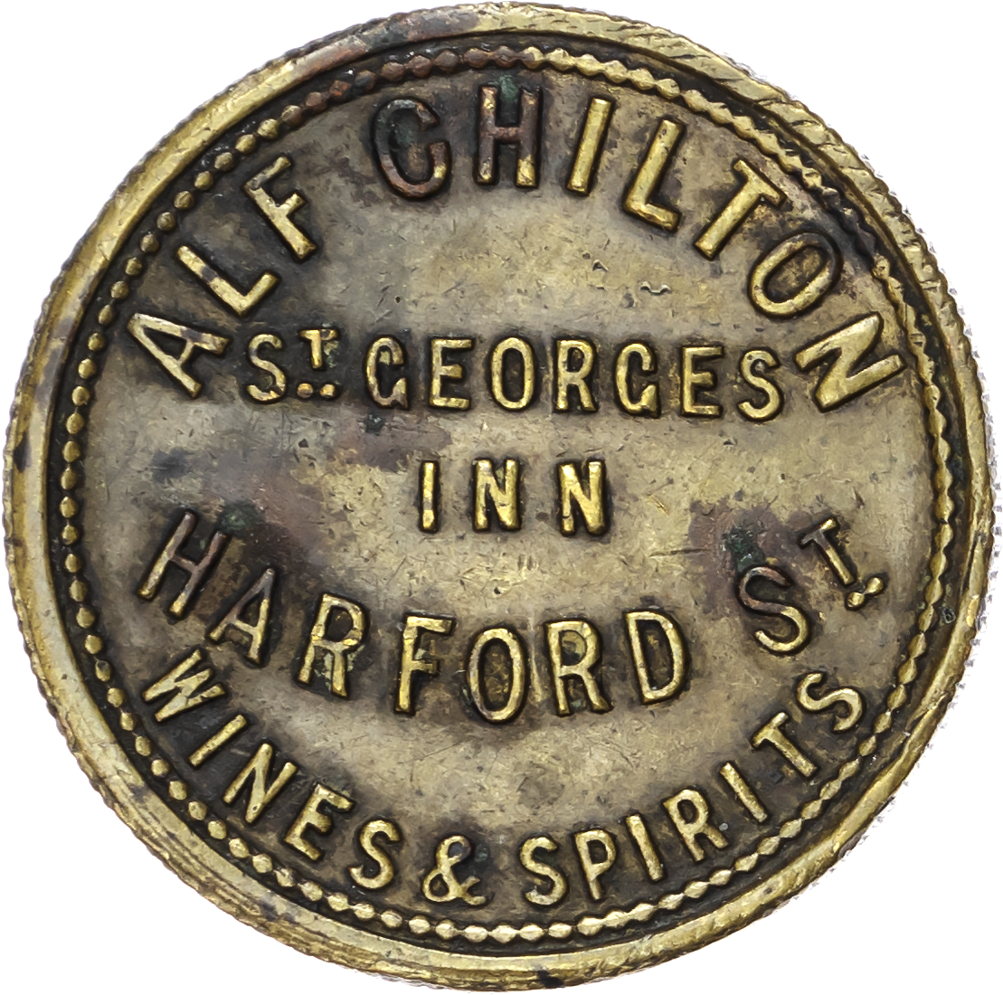 Lot of 5 coins - West Mids. Birmingham, Harborne , Waggon & Horses, 3d., 1849 27mm. W Satchwell, aVF; Handsworth...