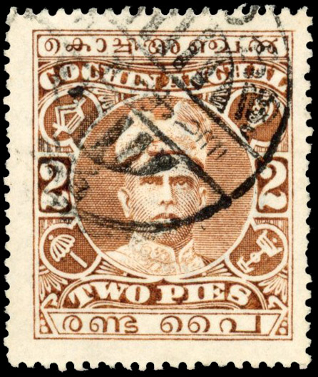 I.F.S Cochin SG 26w watermark inverted used