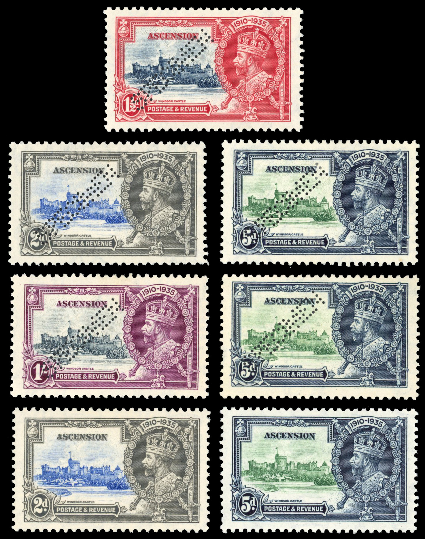 Ascension 1935 Silver Jubilee group