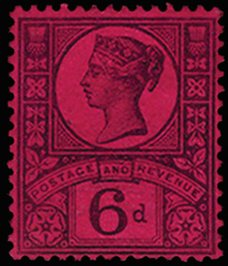 GB 1887 (ESSAY) SG208var