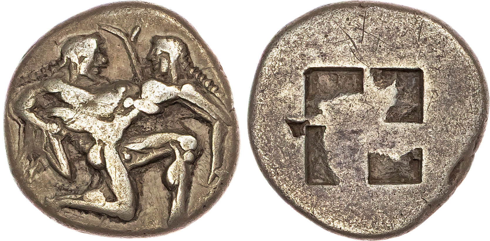 Thrace, Thasos (500-480 BC) AR Stater, 8.62g. 