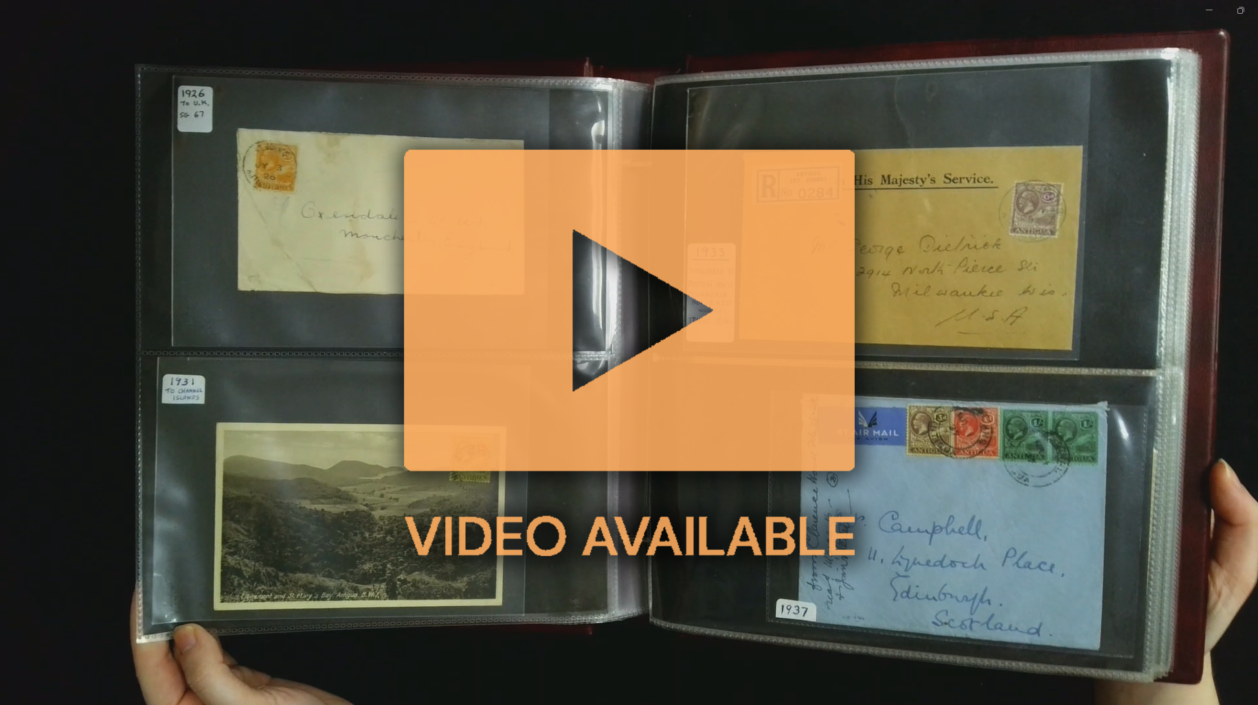 Antigua Postal History collection