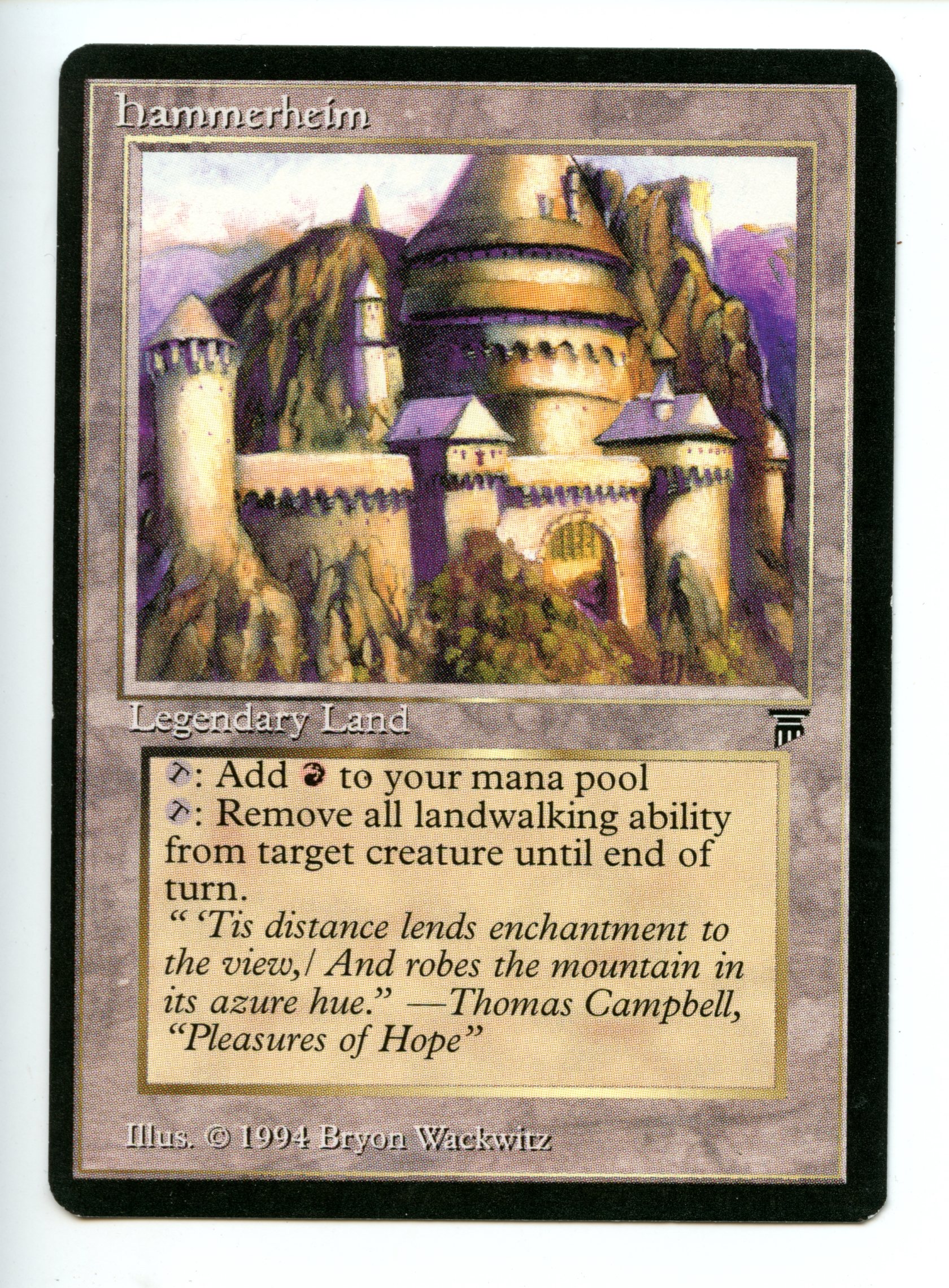 Magic the Gathering - Hammerheim - Legends - Lightly Played