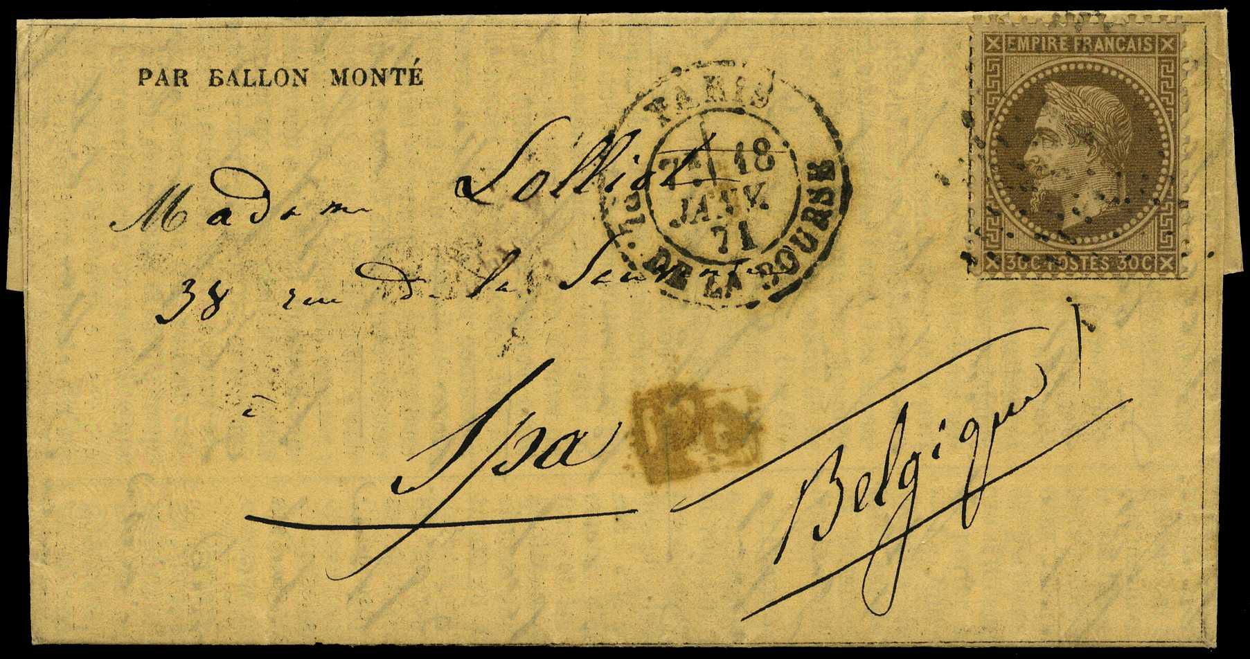 Sixty-third Balloon of the Siege: 1871...