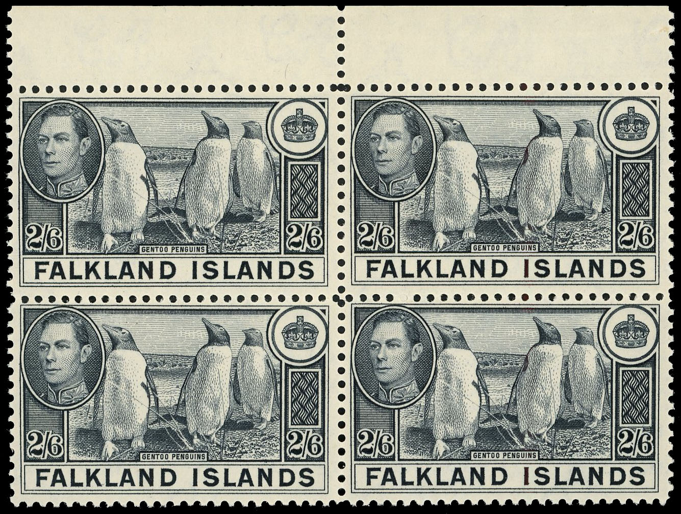 Falkland Is SG 160 block mint