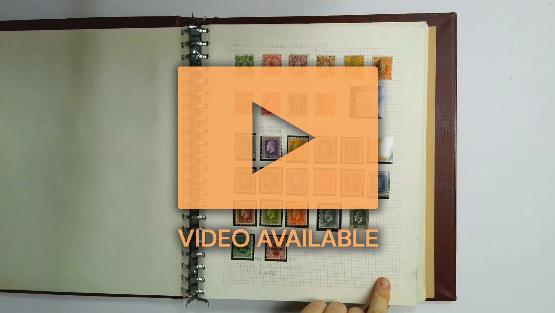 New Zealand unused and used collection in album