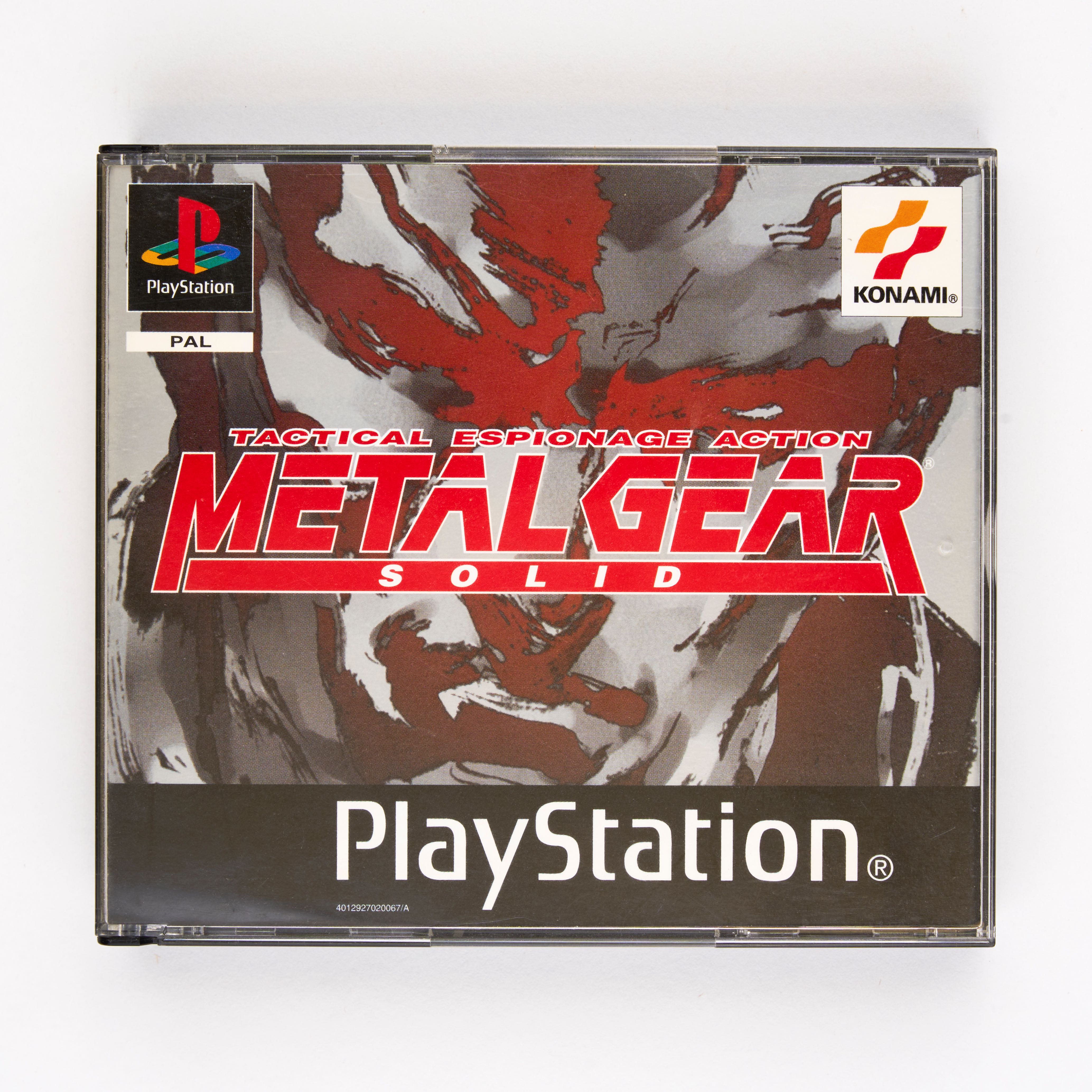 Sony  - Metal Gear Solid PAL - Playstation  - Complete In Box
