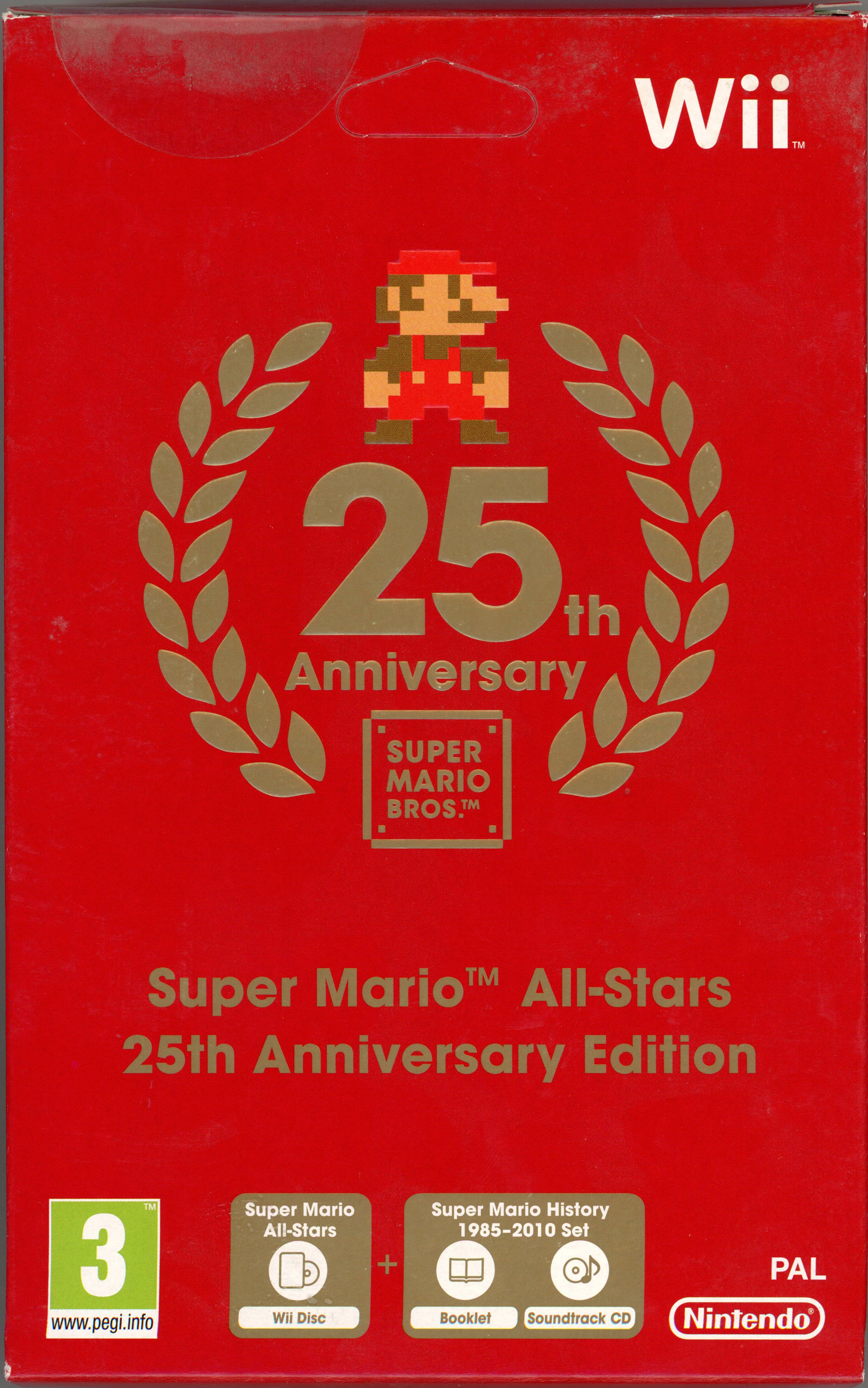 Nintendo - Super Mario All-Stars 25th Anniversary Edition - Wii - Sealed