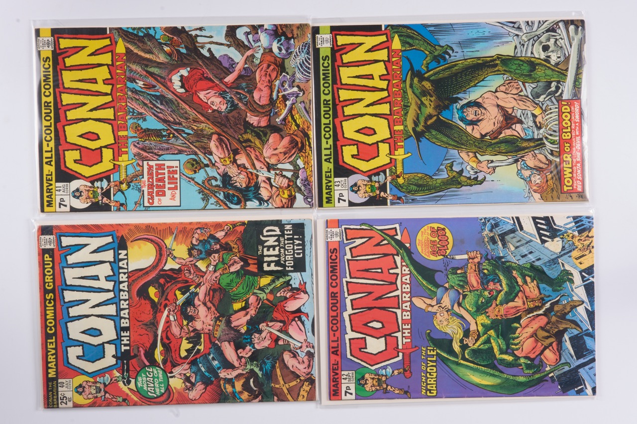 Conan The Barbarian #40-#79 (Marvel Comics, 1974-77) Bundle of 38
